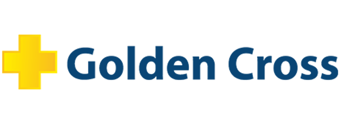 Logomarca da Golden Cross.