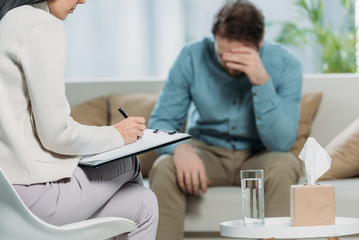 crise de depressão