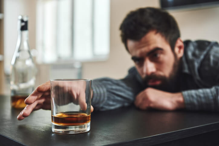 recaída alcoólica